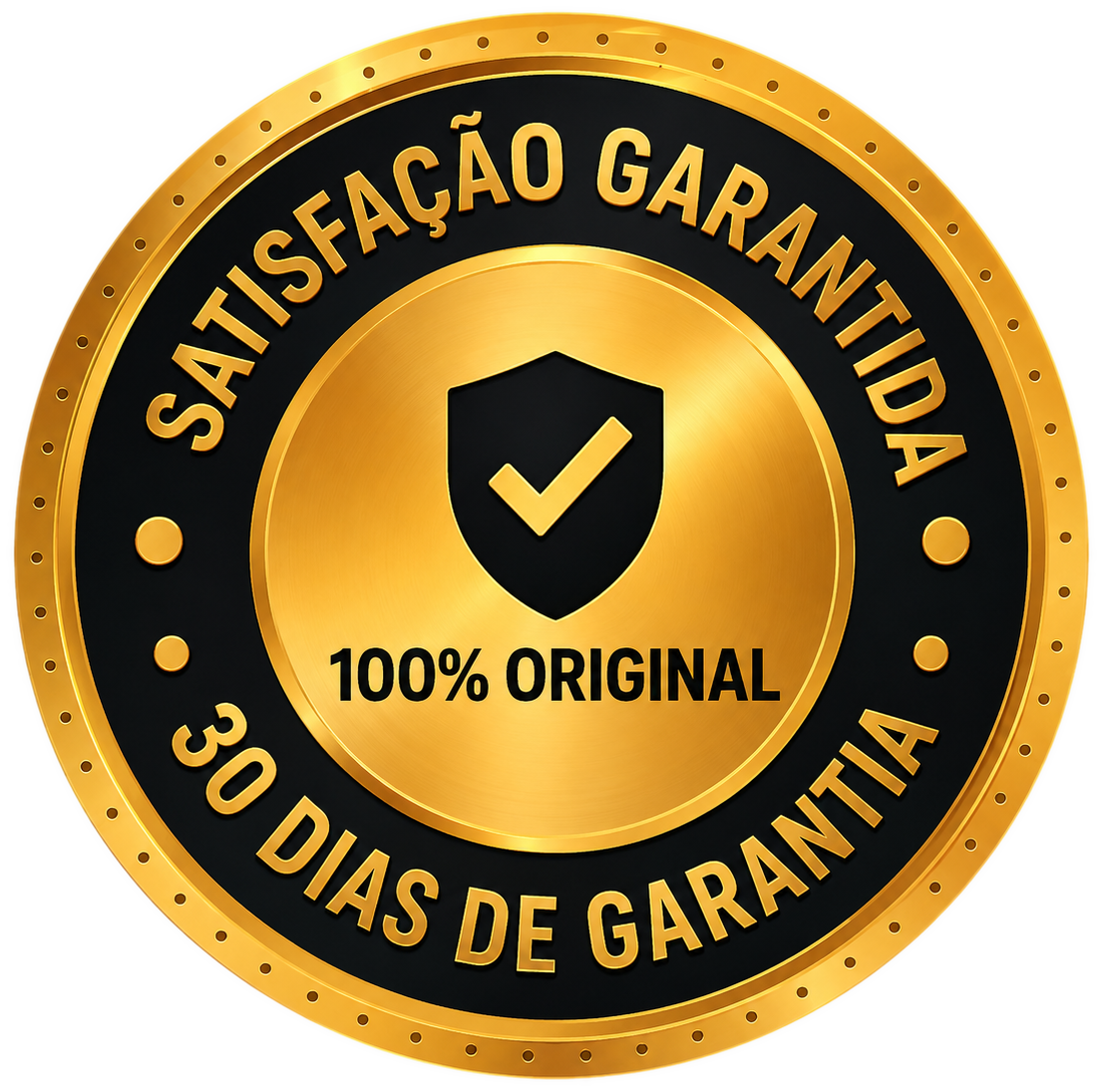 Selo Satisfação Garantida - 30 Dias de Garantia - 100% Original
